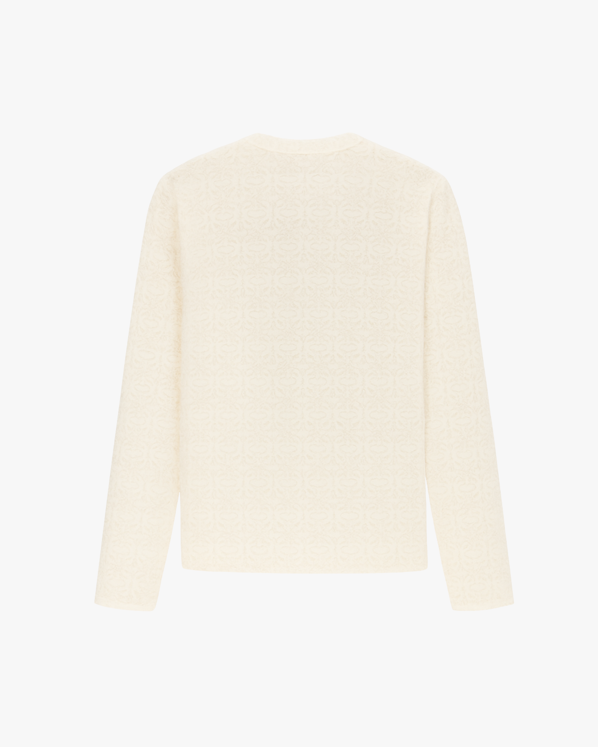 Tarantula Floral-Lace Knit Sweater